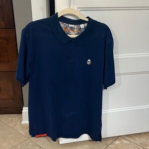 XL Robert graham navy polo
